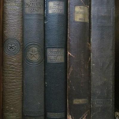 Texas A&M Longhorn 1920's Yearbooks 