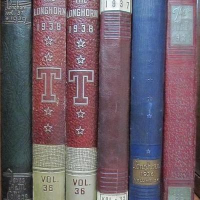Texas A&M Longhorn Yearbooks (1935-1939)