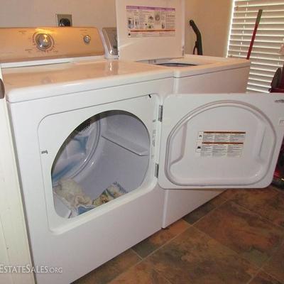 Maytag Centennial Commercial Technology Dryer and Eco Conserver Washer 