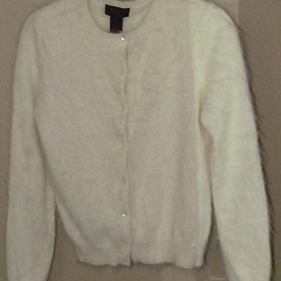 Ralph Lauren Vintage White Mohair Sweater