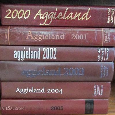 Texas A&M "Aggieland" Yearbooks (2000-2005)