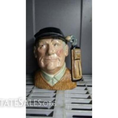 Royal Doulton 1970's Golfer Mug