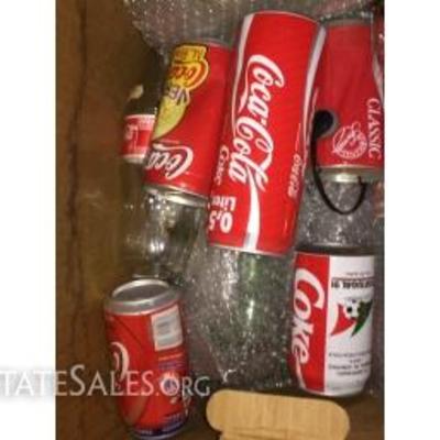 Coca Cola Can And Bottles Collection