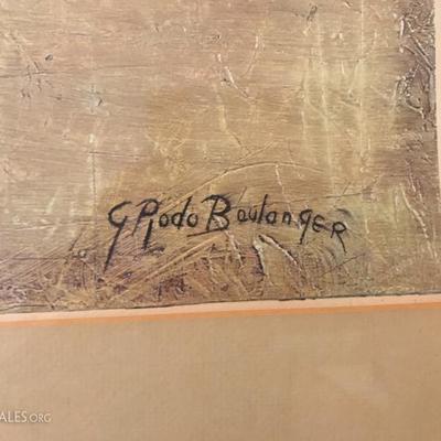 Graciela Rodo Boulanger Tour de France Lithograph