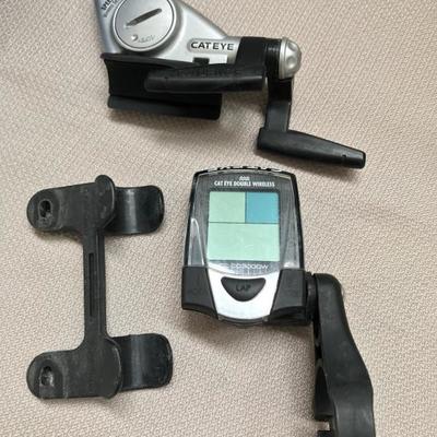 cateye double wireless bicycle computer + speed and cadence