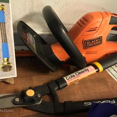 Fiskars Hedge Shears, Black & Decker electric hedge trimmers