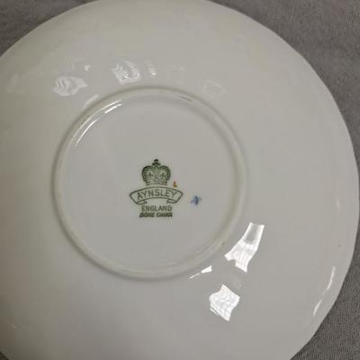 Antique English bone china saucer Aynsley