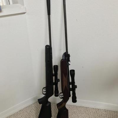 Crosman Blaze NPS 0.177 air rifle, Swiss Arms 0.177 air rifle