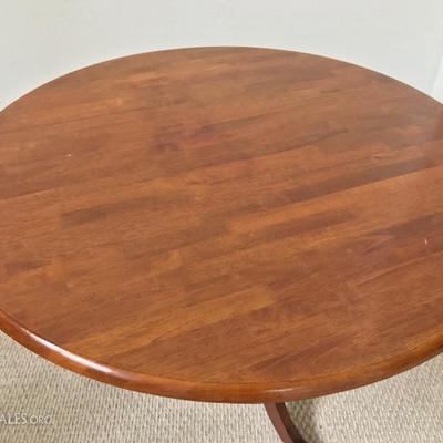 Solid wood dining table