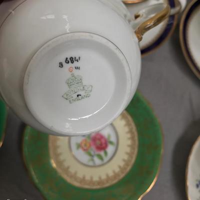 Antique English bone china, tea cup & saucer Aynsley