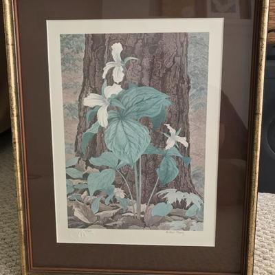 Michael Cleary signed and numbered lithograph