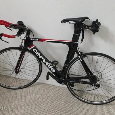 Cervelo P2 Tri-bike, time trial bike
