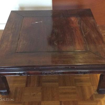 JYR109 Vintage Solid Wood Oriental Coffee Table
