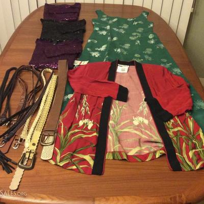 JYR004 Women's Clothing - Belts, Hapi Coat, NWT Tops & More
