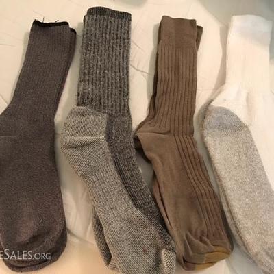 Men's socks, good condition, 2 for $1