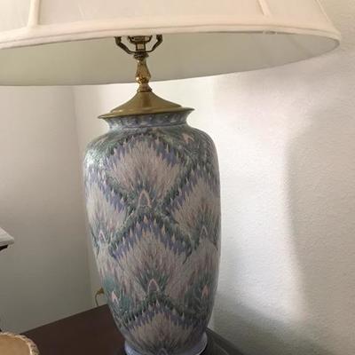 Beautiful pair of lamps, $100