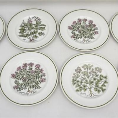 Tiffany Herb Garden Luncheon Plates