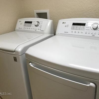 LG three year new Washer and Dryer- excellent condition 