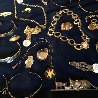 Gold and Sterling Jewelry 
