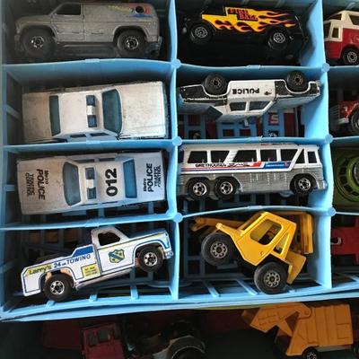 Matchbox Cars and Cases