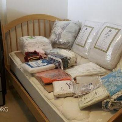 FSL126 Assortment of Bedding, Chests, Bath Set and More
