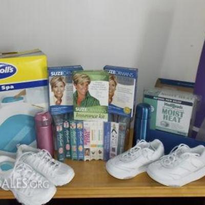FSL037 Get in Shape! Foot Spa, Mat, Tapes, New Shoes & More
