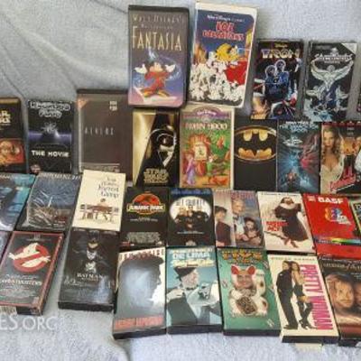 FSL051 Vintage VHS Movies - Disney, Star Wars, Dune & More
