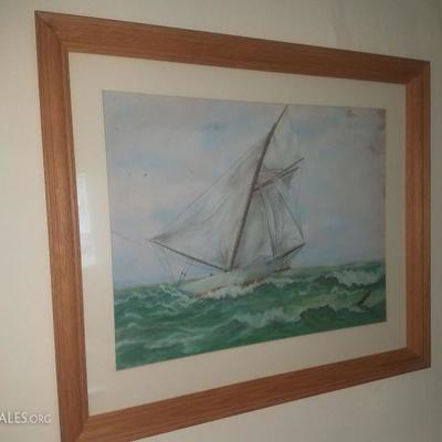 Nautical painting 