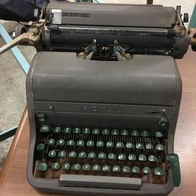 vintage typewriter 