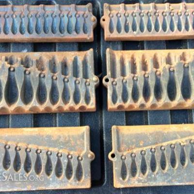 GY106 Bank Lead Fishing Molds
