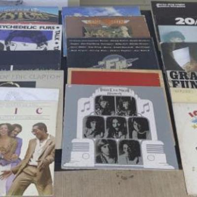 FUJ002 Vintage Vinyl LPs Albums Why We Love the 80's
