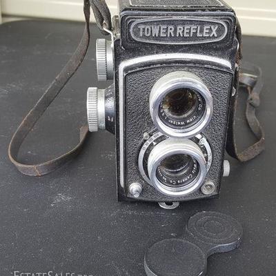 FUJ017 Vintage Tower Twin Lens Reflex Camera Walz
