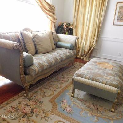 Vanguard Sofa set with ottoman