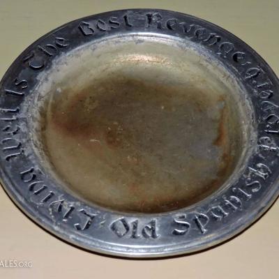 Winton Pewter bowl with 