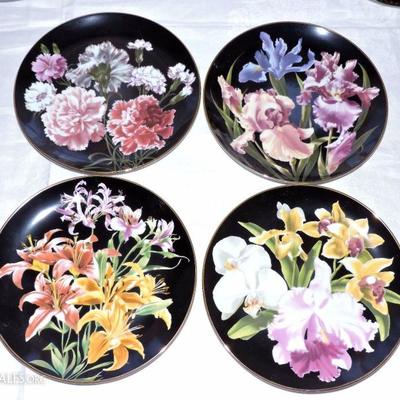 Assorted collector plates from Danbury Mint