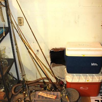 Lot of Fishing Equipment