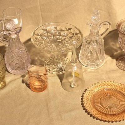 Lot of Pressed Glassware
