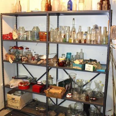 Lot of Shelving Unit Contents