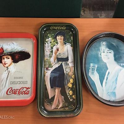 Coca-Cola trays