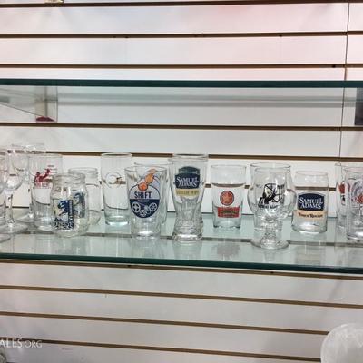 Beer glasses