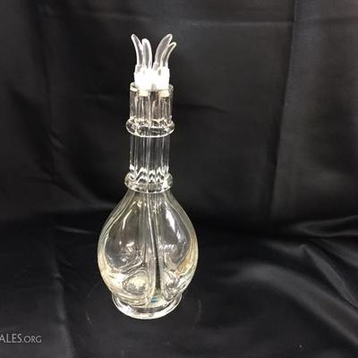 Vintage decanter with glasses