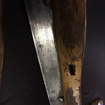 Antique ice skates