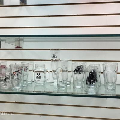 Beer glasses