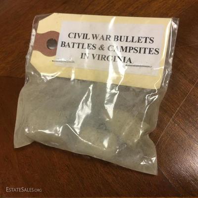 Civil War bullets