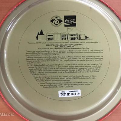 Coca-Cola trays