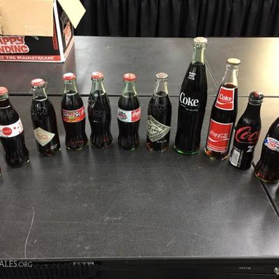Collectable Coke bottles