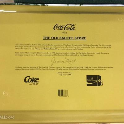 Coca-Cola trays