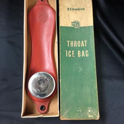 Vintage throat bag