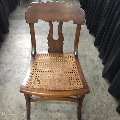 Cane bottom chair