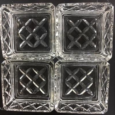 Glass candy dishes